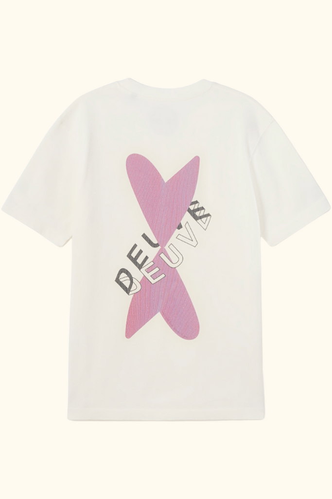 camiseta double as 2colors blanca deuve brand