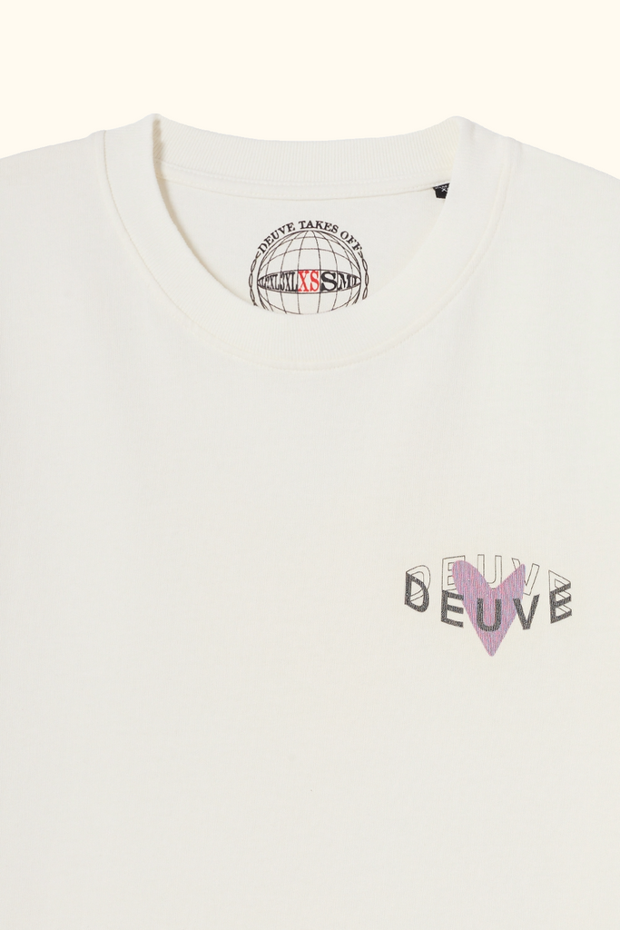 camiseta double as 2colors blanca deuve brand