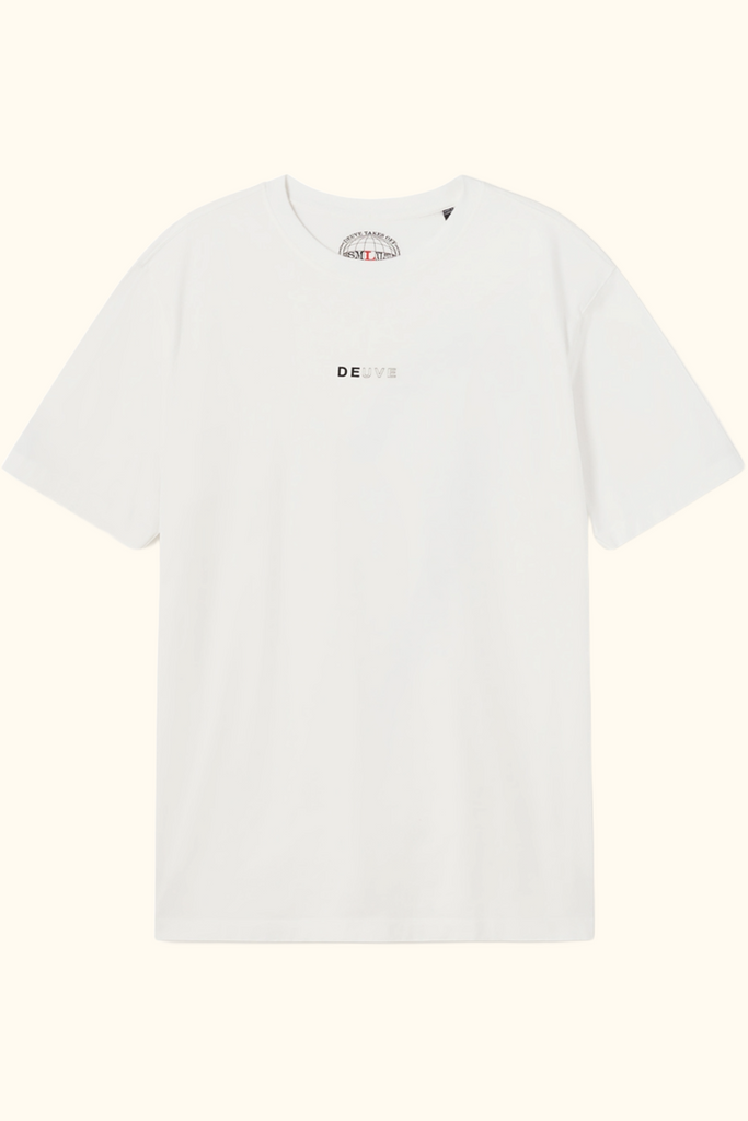 camiseta initials blanca deuve brand