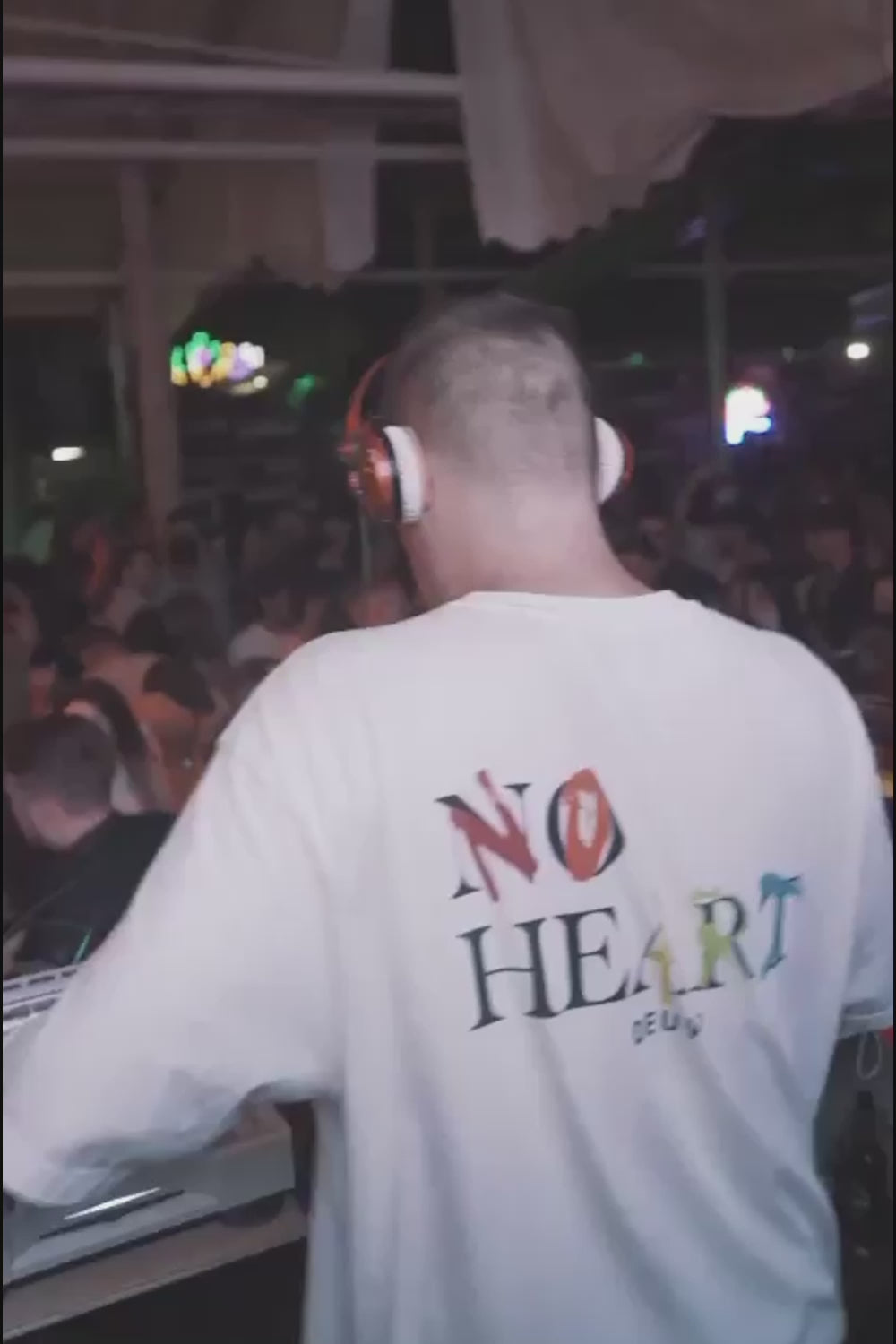 fercho energy camiseta deuve brand no heart no art blanca 