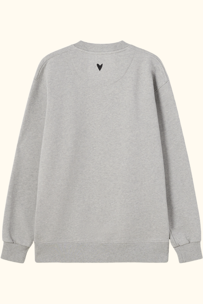sweatshirt sudadera classic gris deuve brand